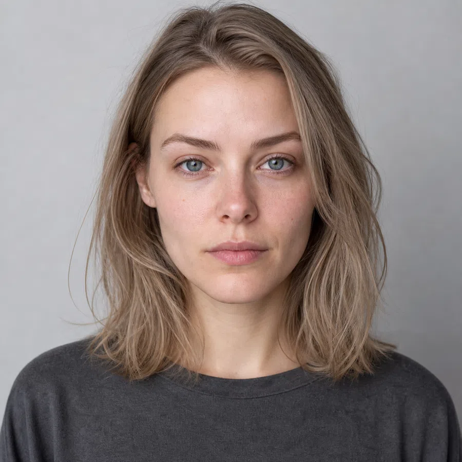 Ash blonde