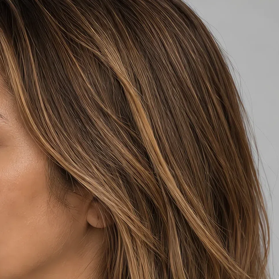 Wheat babylights for Soft Autumn hair