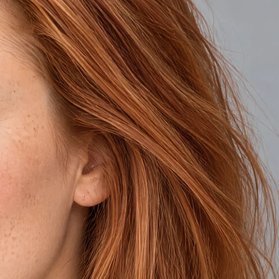 Bright copper hair color for Bright Spring