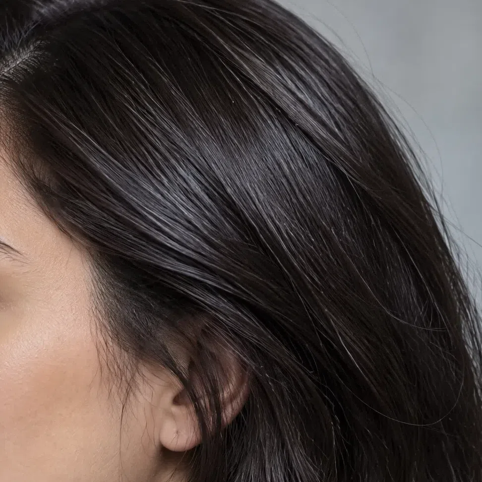 Black espresso hair on a Bright Winter, salon level 2