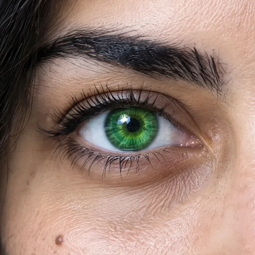 Emerald green