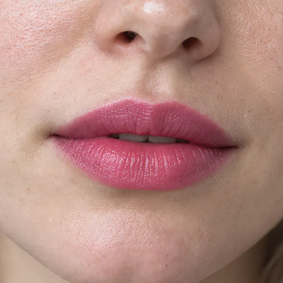 Berry ice lipstick in a satin finish