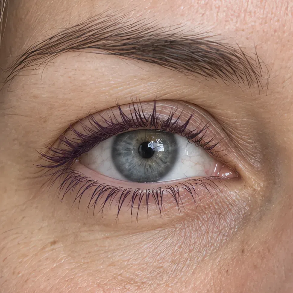 Plum mascara for Cool Summer