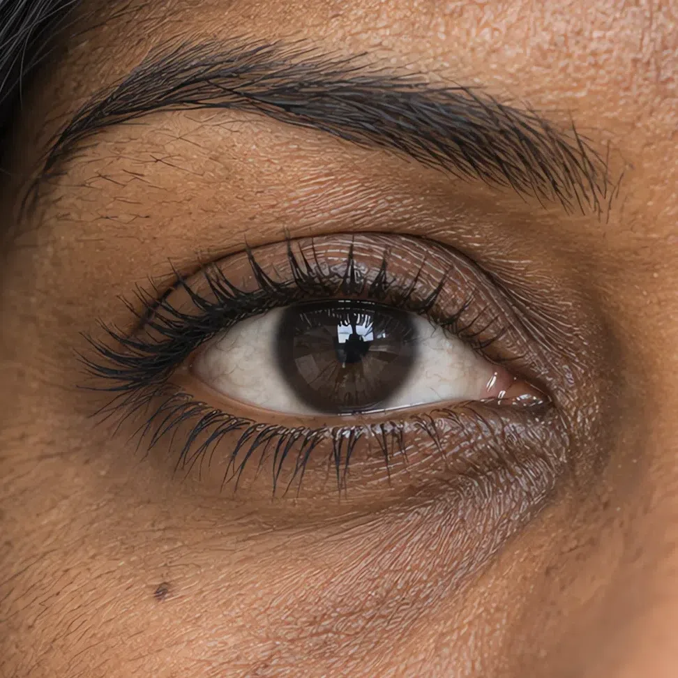 Soft black mascara for Cool Summer