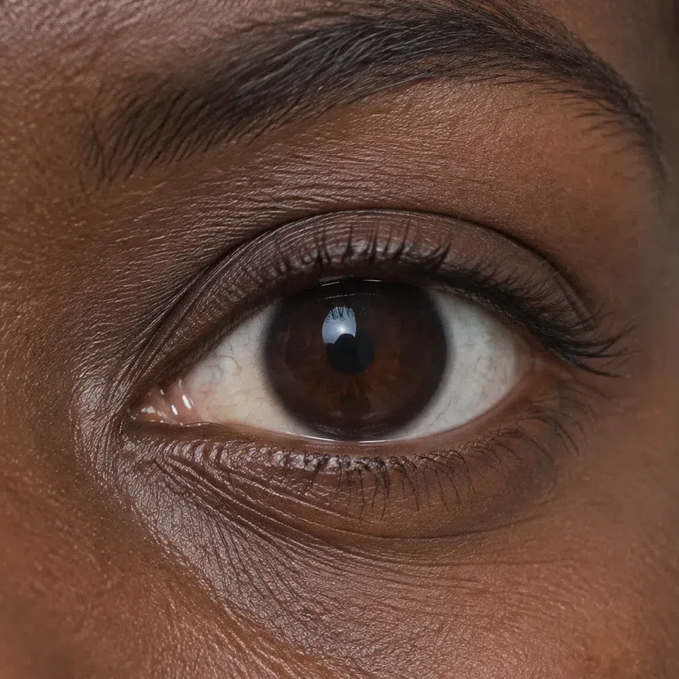 Near-black brown