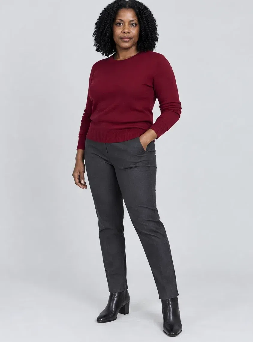 Merlot cashmere sweater, Deep Winter capsule wardrobe, Deep complexion