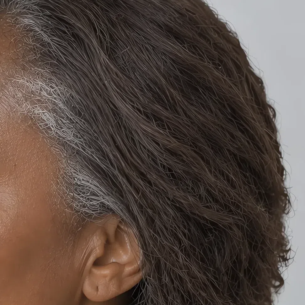 Cool medium-dark ash brown Light Summer hair at level 4, the deepest the subtype carries