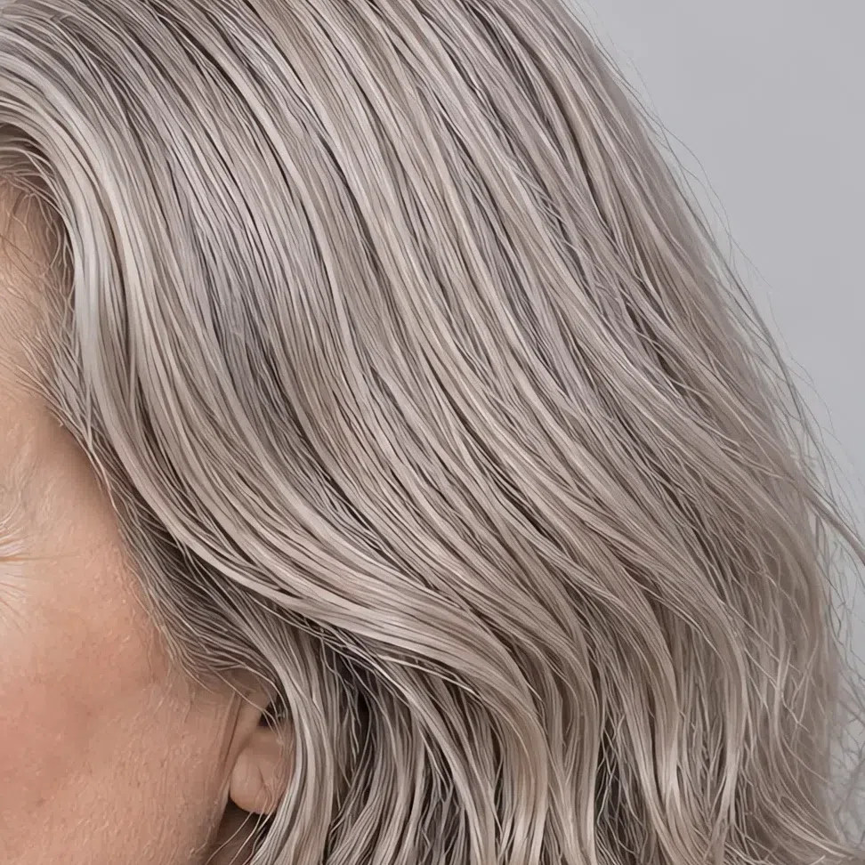 Cool ash blonde hair color for Light Summer