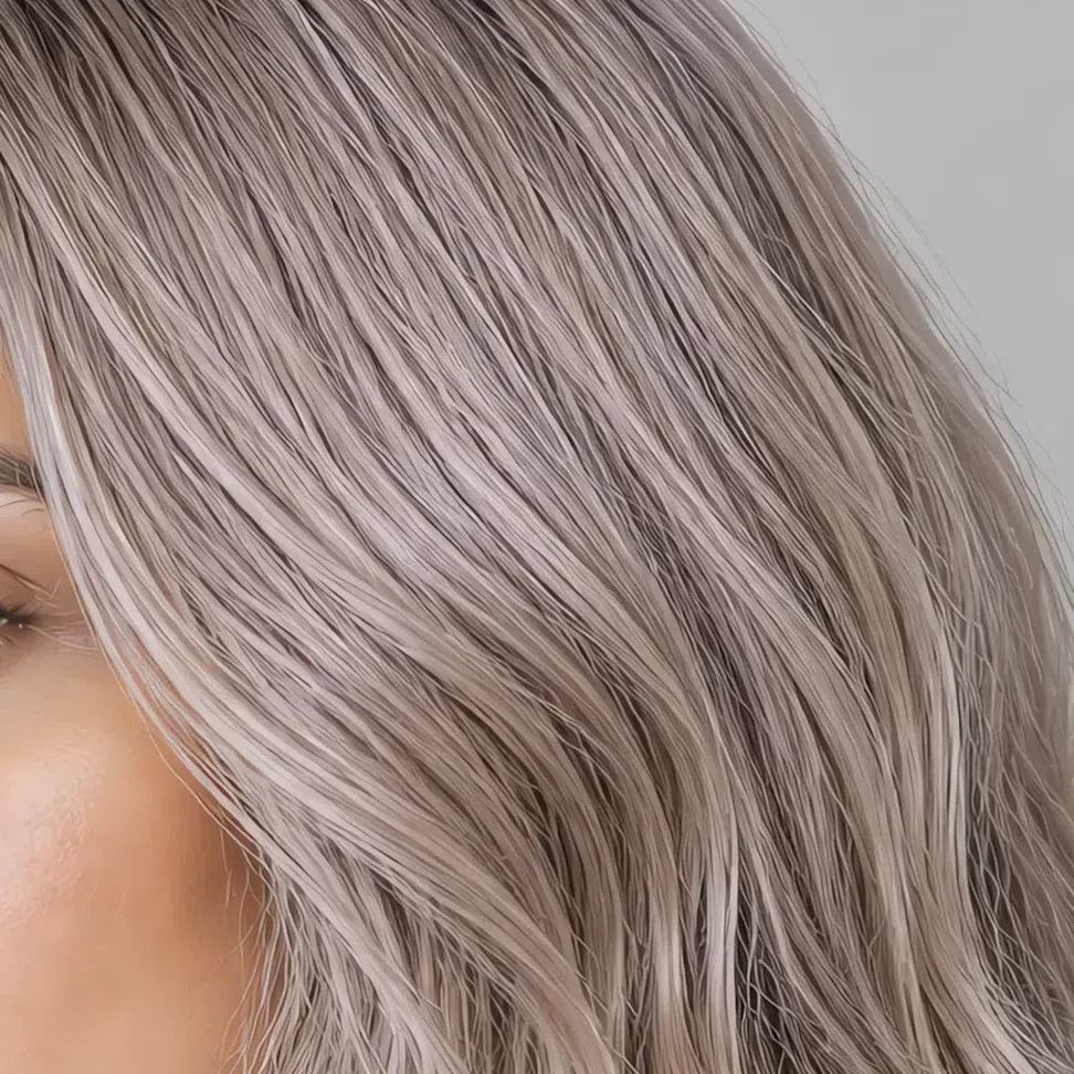 Pearl blonde hair color for Light Summer