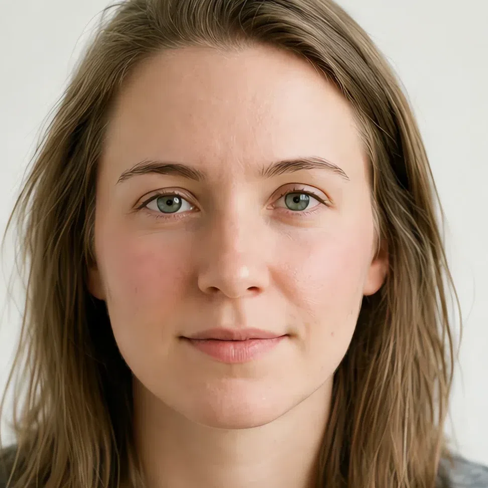Five minutes Light Summer makeup on a light complexion