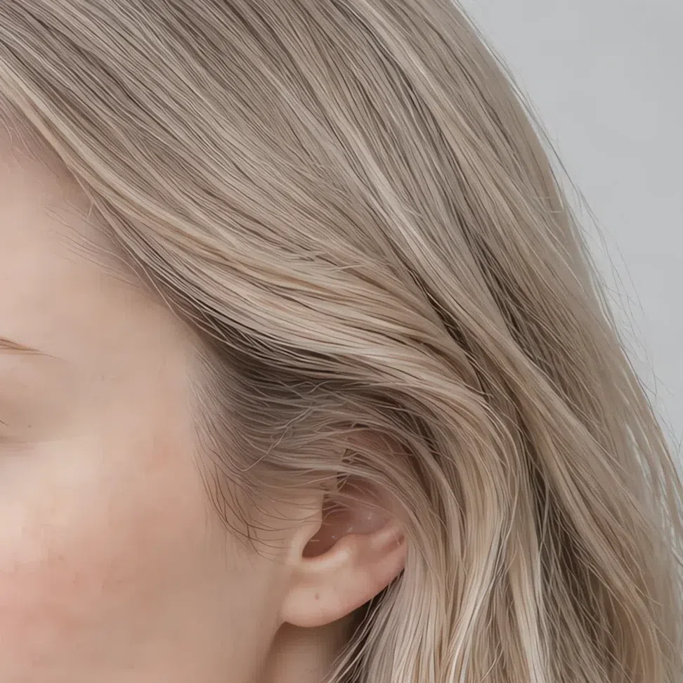 Ash blonde