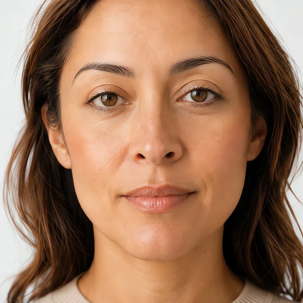 Five minutes of Soft Autumn makeup on a medium complexion