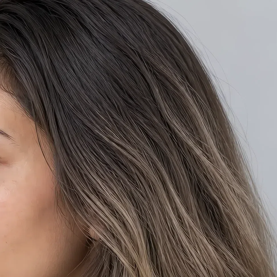 Smoky balayage hair color for Soft Summer