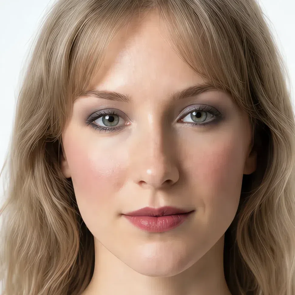 Wedding Soft Summer makeup on a fair complexion