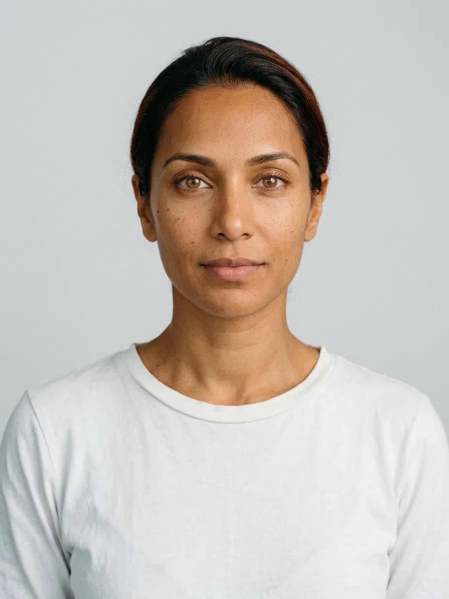 A Spring model with a deep golden complexion whose top changes to the circle you tap