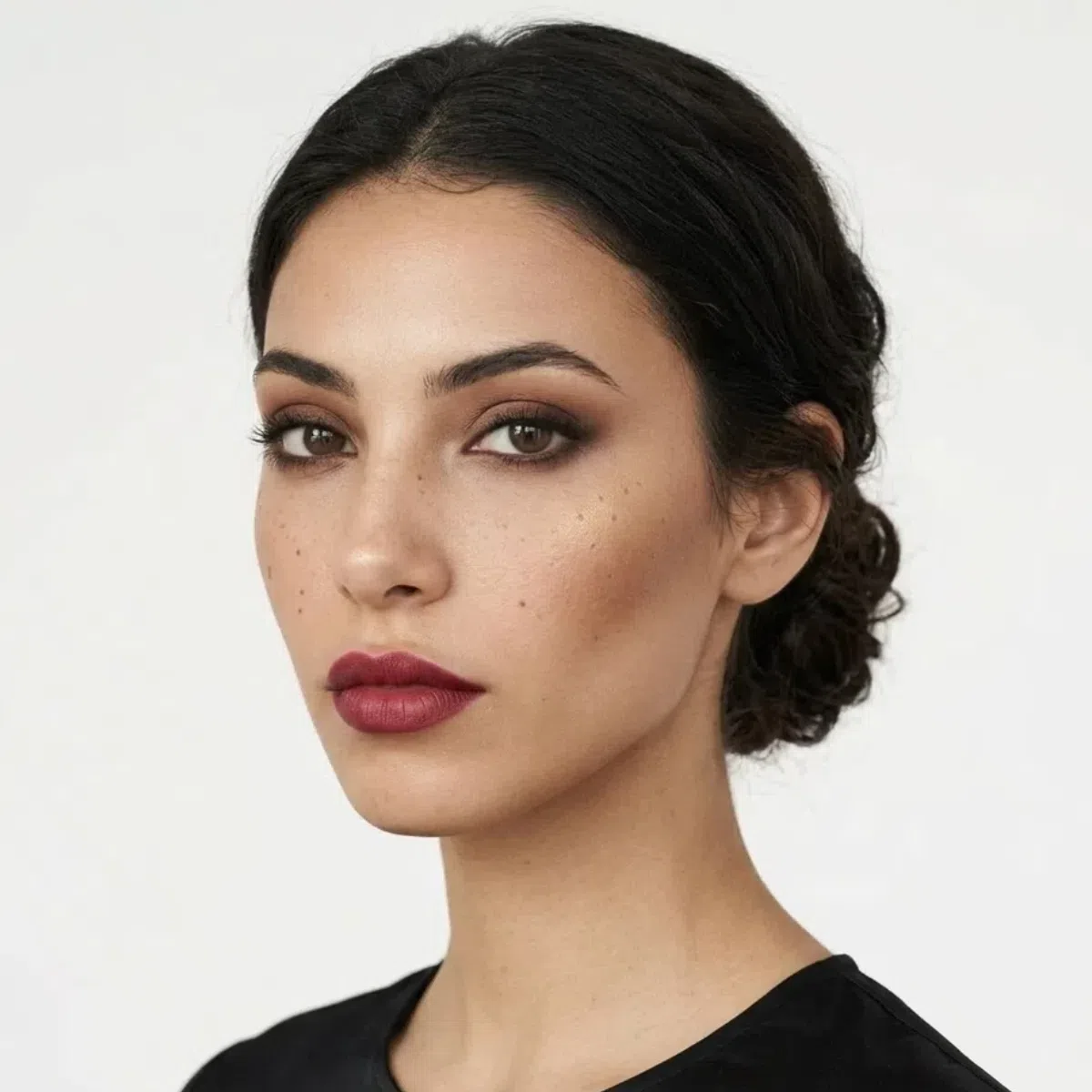 Makeup from a photo - shades and placement