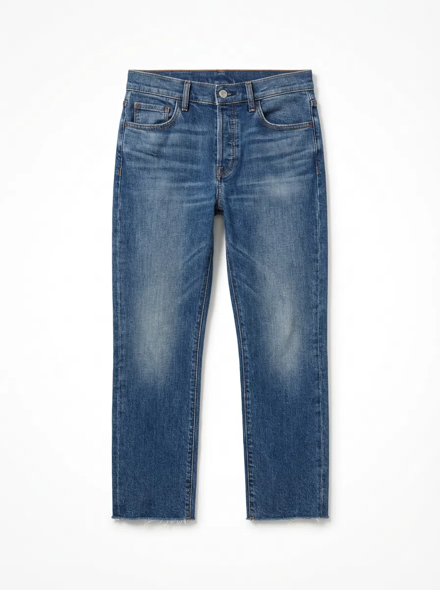 Cropped jeans - capsule wardrobe bottom