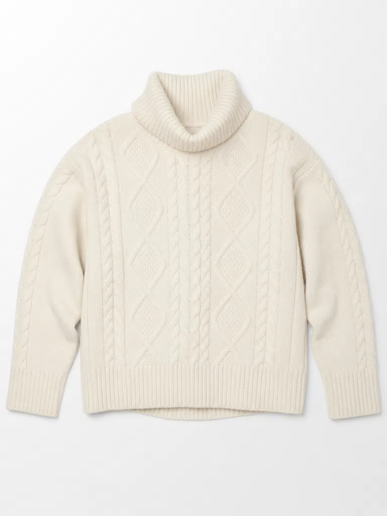 Chunky knit sweater - capsule wardrobe top