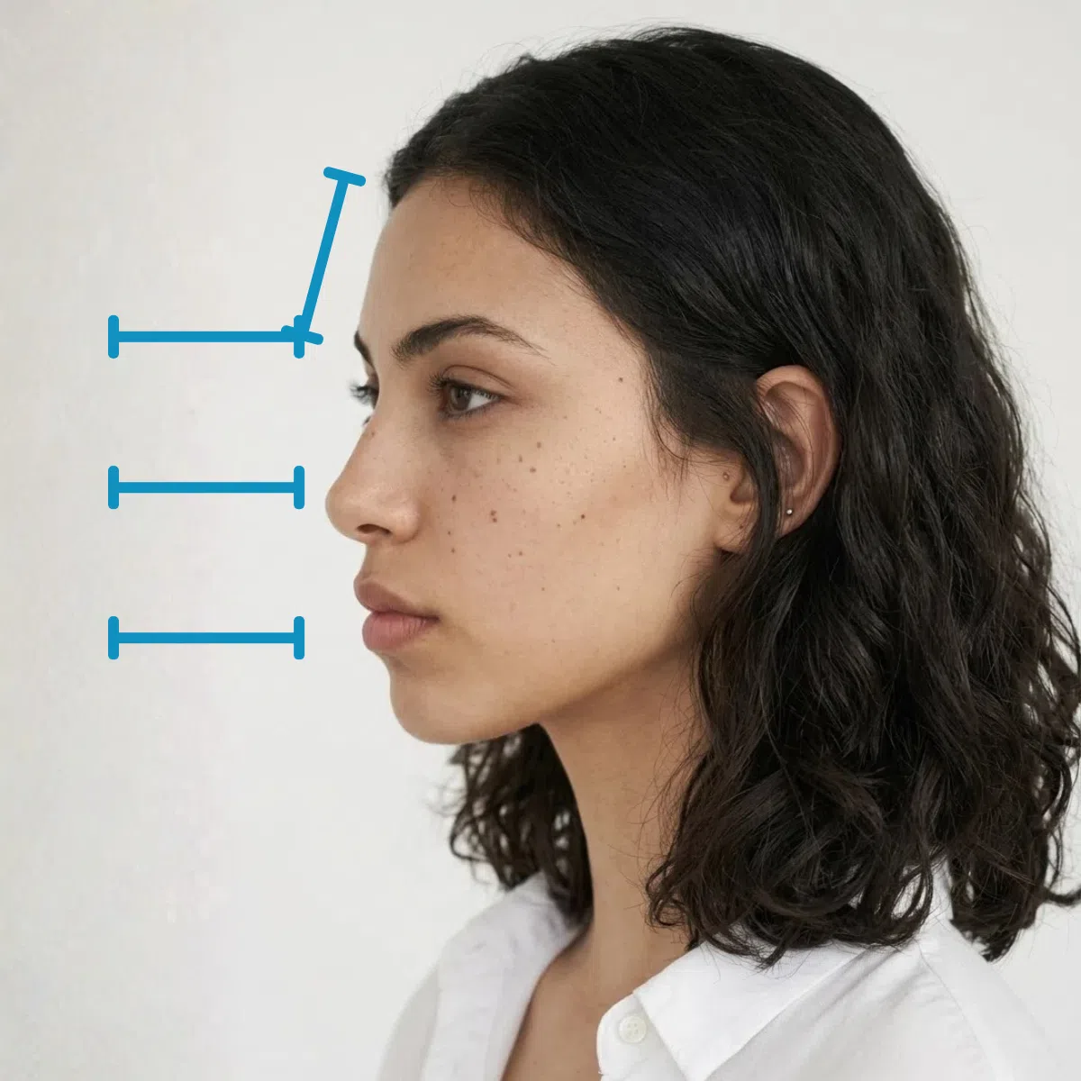 Face analysis from a photo - feature scores and recommendations